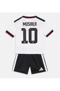 Saksa Jamal Musiala #10 Jalkapallovaatteet Lasten Kotipeliasu MM-kisat 2026 Lyhythihainen (+ Lyhyet housut)